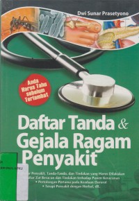 Image of Daftar Tanda & Gejala Ragam Penyakit