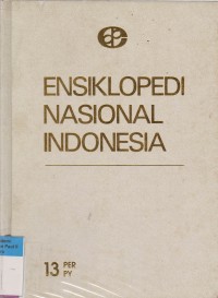 Image of Ensiklopedi Nasional Indonesia PER-PY Jilid 13