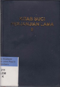 Image of Kitab Suci Perjanjian Lama II