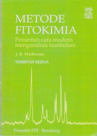 Image of Metode Fitokimia: Penuntun cara modern menganalisis tumbuhan