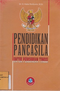 Image of Pendidikan Pancasila Untuk Perguruan Tinggi